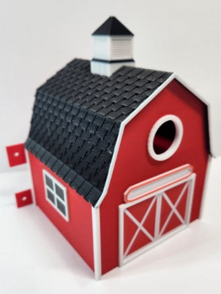 Red Barn Birdhouse