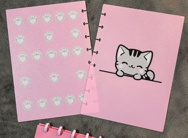 Disc Bound Notebook Cover