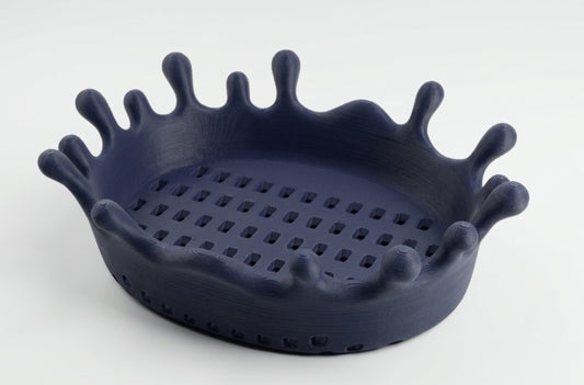 3D Printed Soap Dish with Drain Holes