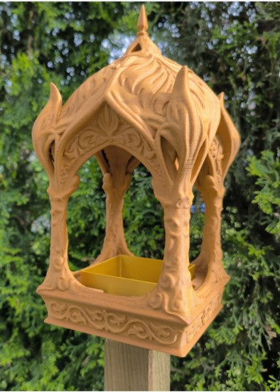 Elvish Garden Bird Feeder – 3D Printed
