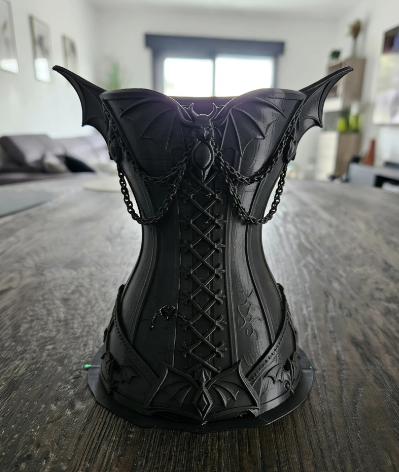 Goth Girl Corset Planter