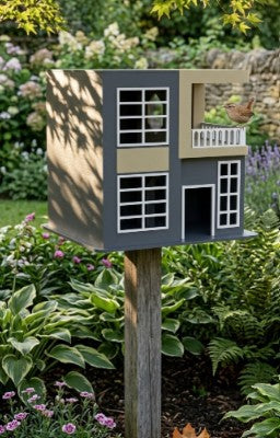 Avian Loft Modern Birdhouse – 3D Printed