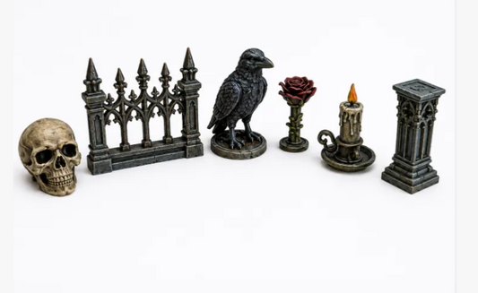 Antique candle holder with drip wax and finger loop handle cobalt blue
