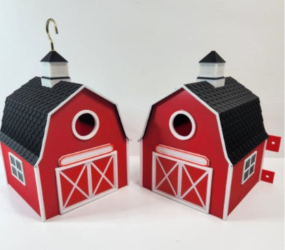 Red Barn Birdhouse
