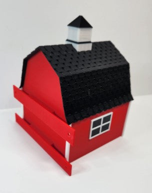 Red Barn Birdhouse