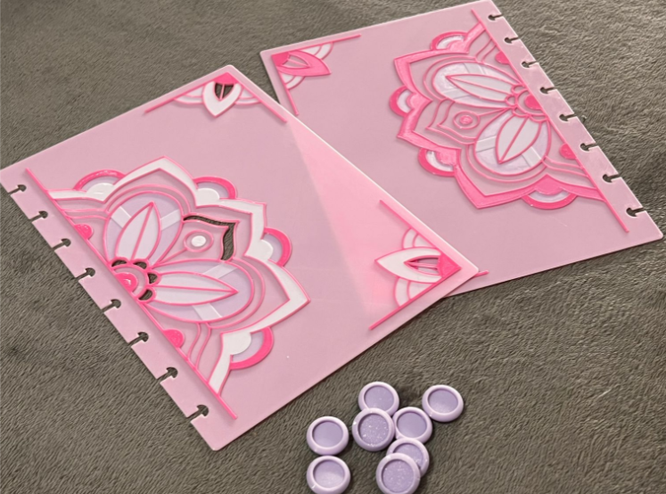 Disc Bound Notebook Cover