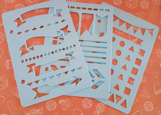 Journal Stencil Set (Set of 3)