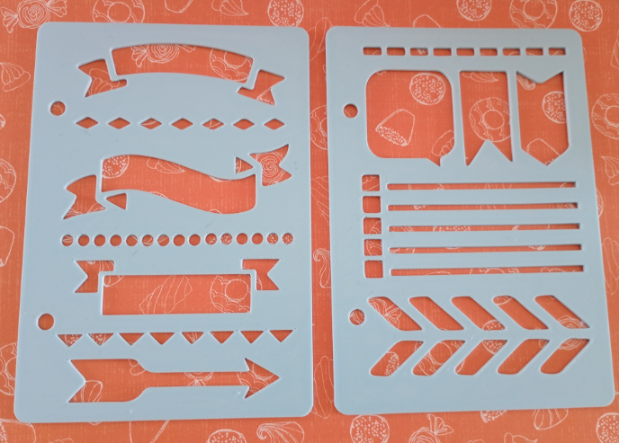 Journal Stencil Set (Set of 3)