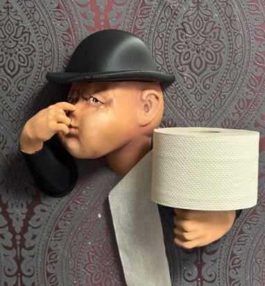 The Stinker — Wall-Mounted Toilet Paper Holder | Greywater Labs Recovered Materials Collection