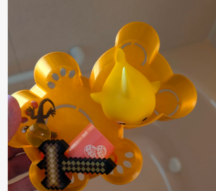 Beary-Dry Bear-Shaped Bath Toy Bin – 3D Printed Self-Draining Organizer