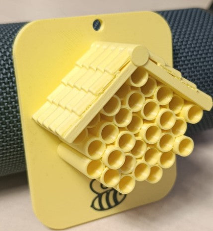 3D Printed Bee Hotel — Wild Bee House for Garden & Outdoor Decor