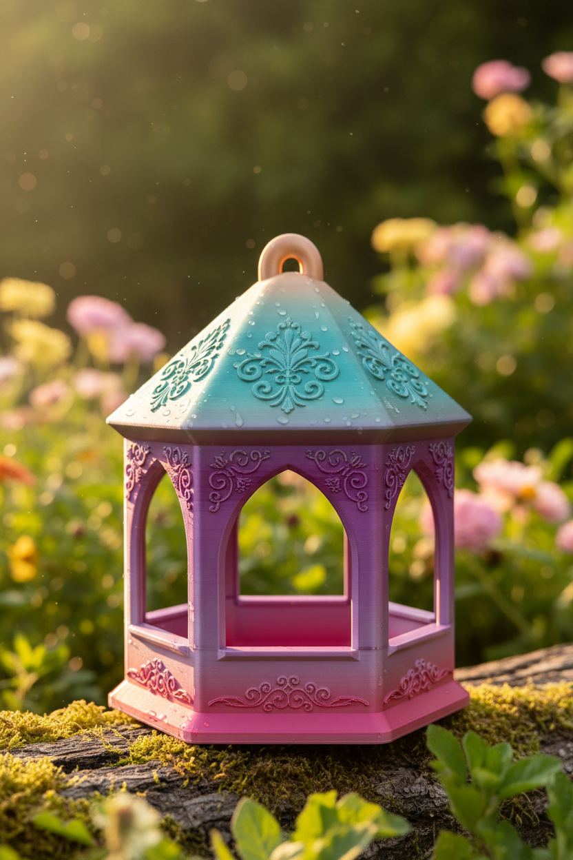 Bird Feeder Garden Lifestyle Shot