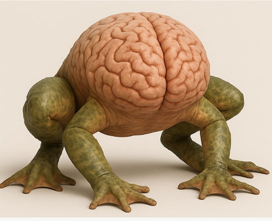 Froggicus Mentis — The Brain Frog | Greywater Labs Recovered Materials Collection