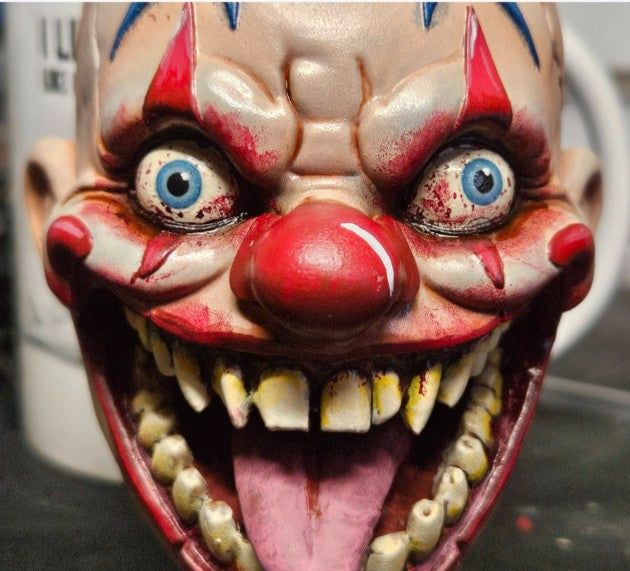 Mr Fancypants — Creepy Clown Doll Head Sculpt | Greywater Labs Recovered Materials Collection