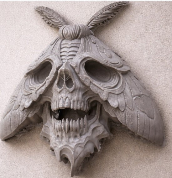 Skull Moth | Greywater Labs Recovered Materials Collection