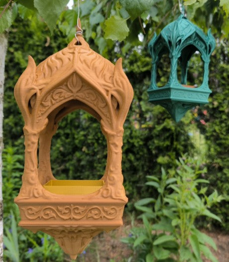 Elvish Garden Bird Feeder – 3D Printed