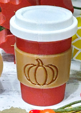 Fall decoration set styled with autumn props