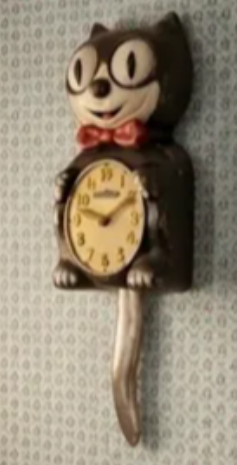 Felix the Cat Clock - original vintage inspiration reference