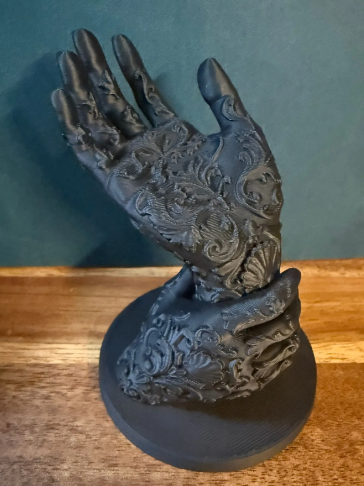 Baroque Hand Jewelry Holder – 3D Printed Sculptural Ring & Bracelet Stand
