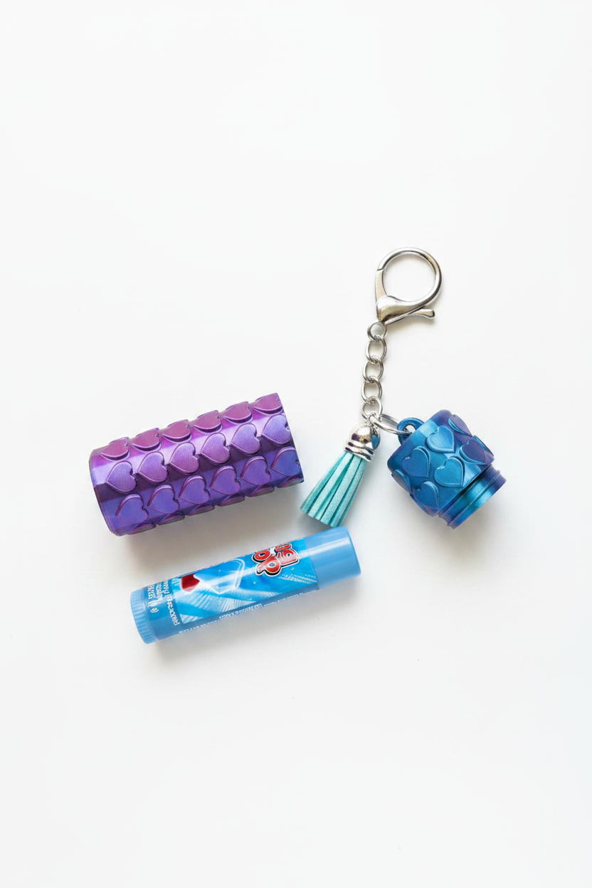 Heart Chapstick Holder - Disassembled Corrected