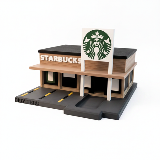 Starbucks Drive-Thru Bird Feeder - front angle white background