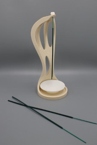 Sculptural Incense Holder – 3D Printed Boho Mystic Decor