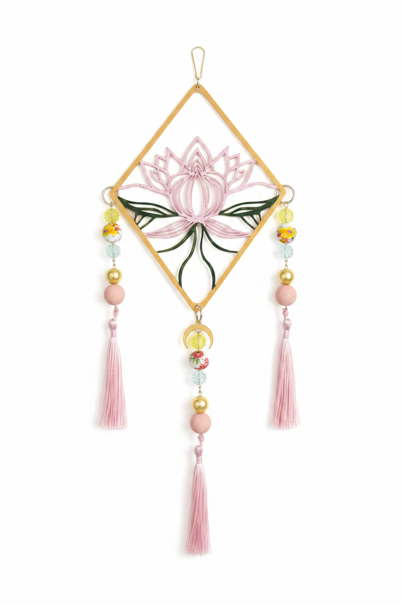 Lotus Dreamcatcher Full View