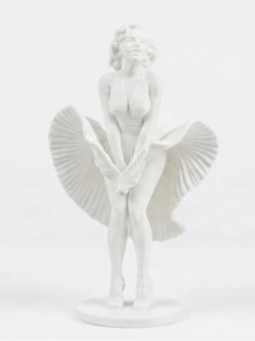Icon in Marble – Classic Cinema Inspired Figure Sculpture | The Boudoir
