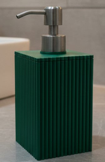 Ribbed Liquid Soap Dispenser - 3D Printed