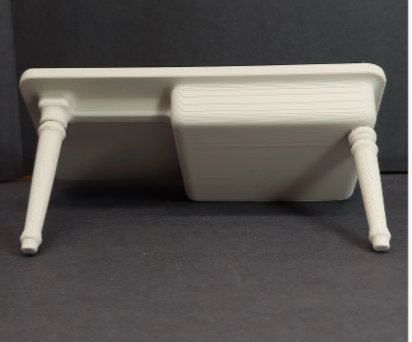 1:12 Scale Antique Farmhouse Sink - rear view