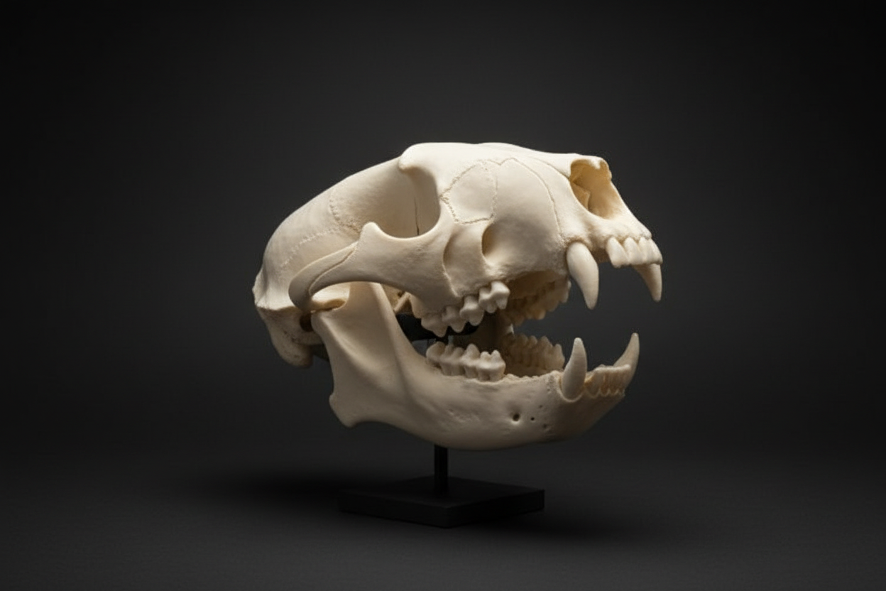Sloth Skull Studio Shot