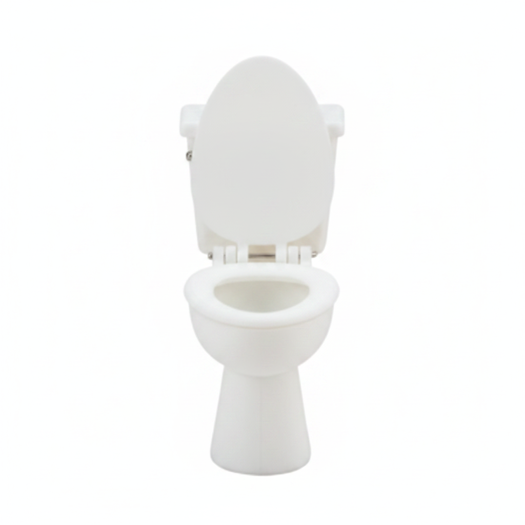 1:12 Scale Miniature Toilet with Working Lid & Seat