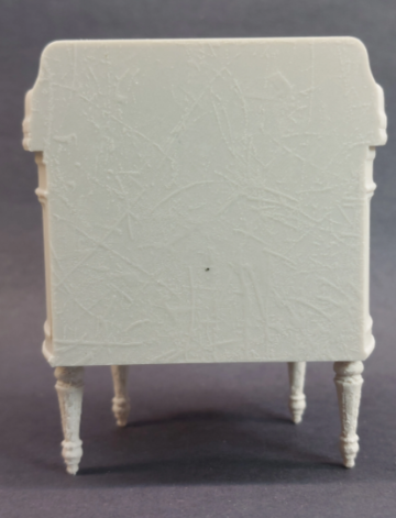 1:12 Scale Victorian Bathroom Vanity Sink - 3D Printed Dollhouse Miniature